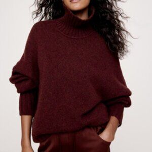 NWT 2025 Holiday Collection Italian Merino-Blend Sweater Banana Republic